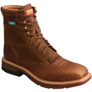 Twisted X Men's 8" - CellStretch Lacer Waterproof Work Boot - Alloy Toe